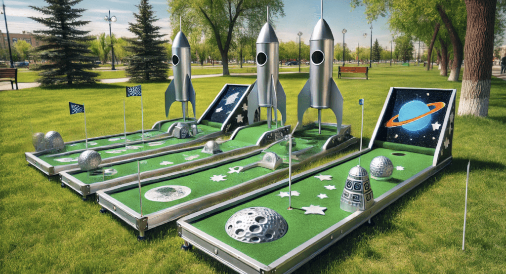 How to Customize Portable Mini Golf Courses