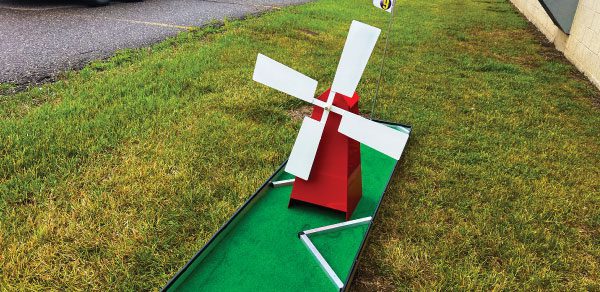 portable mini golf Obstacles