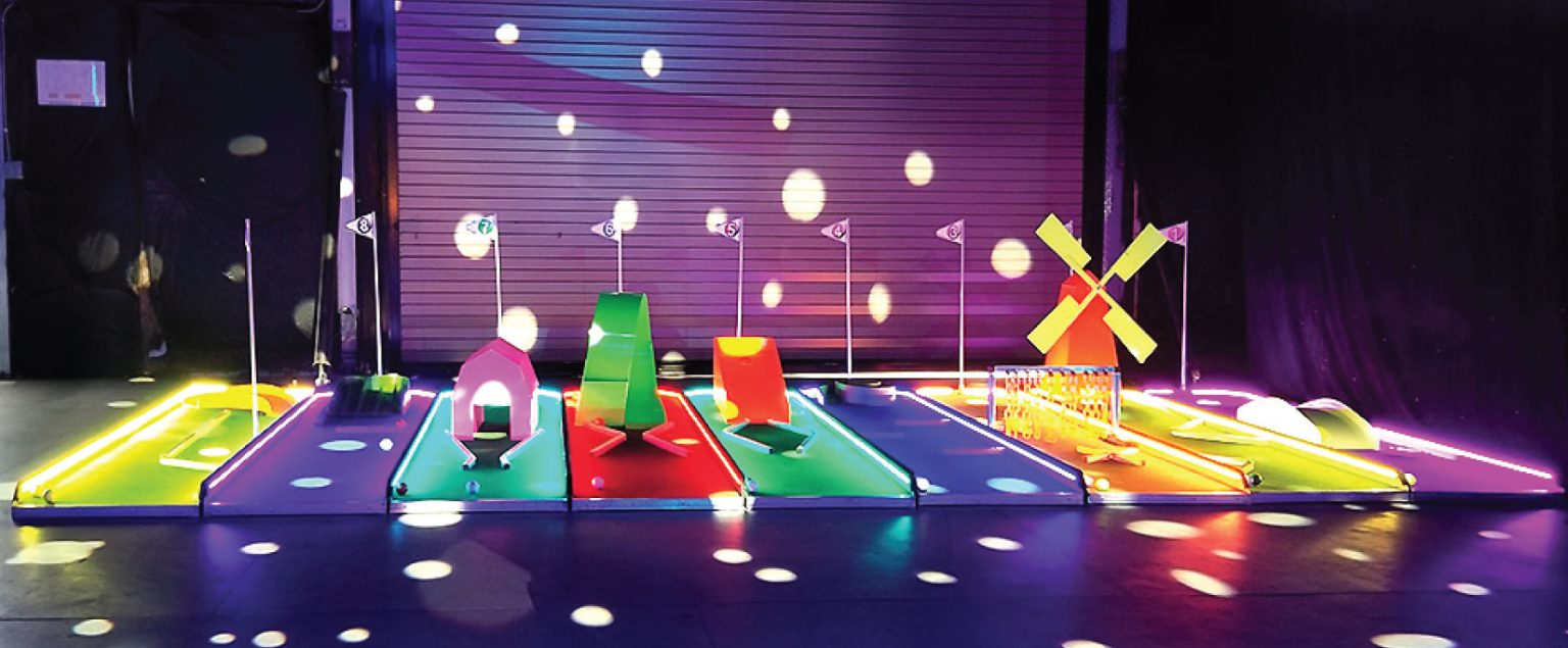 Portable Mini Golf Manufacturers LED Mini golf 2
