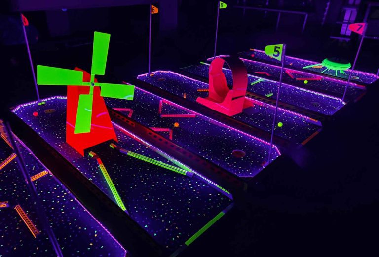 Mini Golf Rails Mini Golf Obstacles, Industrial Aluminum and Powder Coated