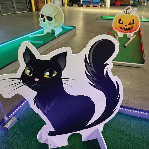 halloween fun figures portable mini golf miniature putt putt for sale 2