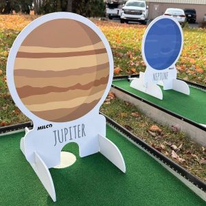 space figures portable mini golf miniature putt putt for sale 3
