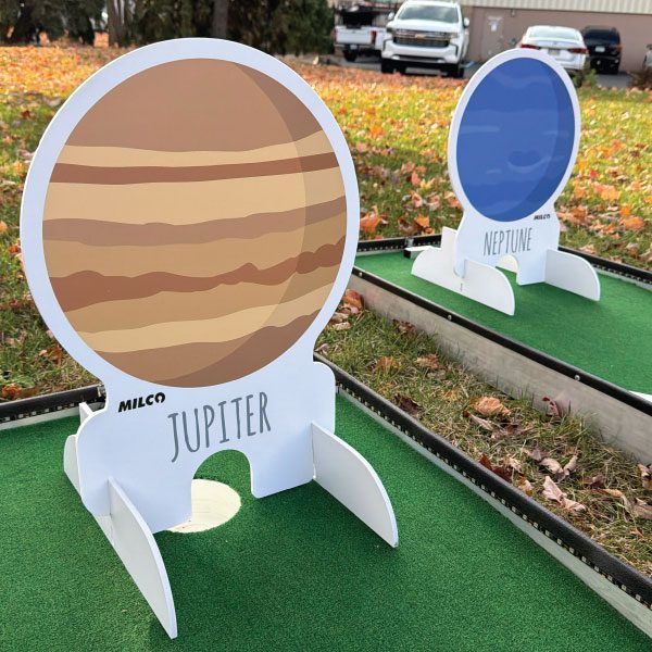 space figures portable mini golf miniature putt putt for sale 3