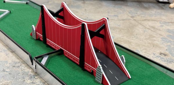 Suspension Bridge Wertz Mini Golf Obstacles Portable Mini Golf Miniature Putt Putt for Sale Manufacturer 2