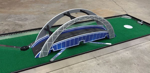 Arch Bridge Portable Mini Golf Course Obstacles