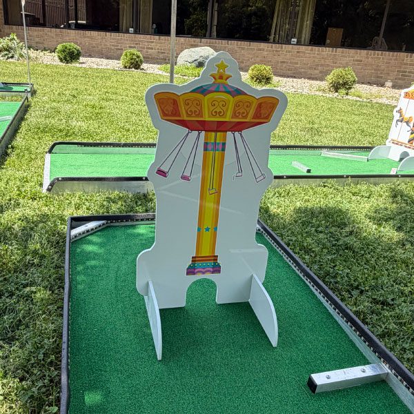carnival fun figures portable mini golf mobile putt putt 2