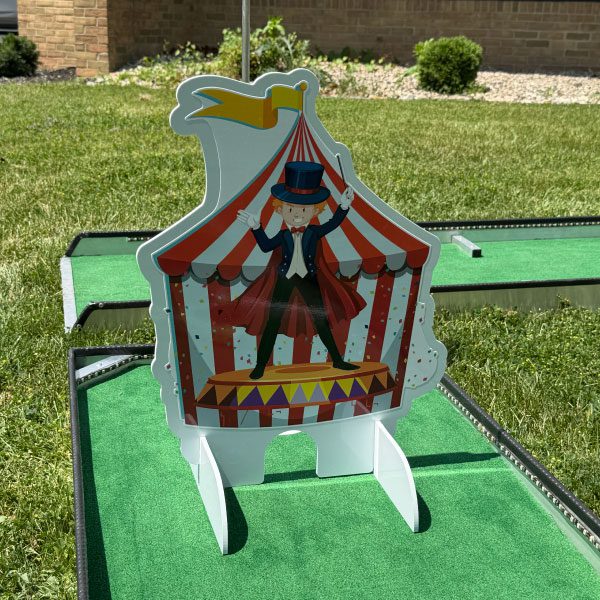carnival fun figures portable mini golf mobile putt putt 4