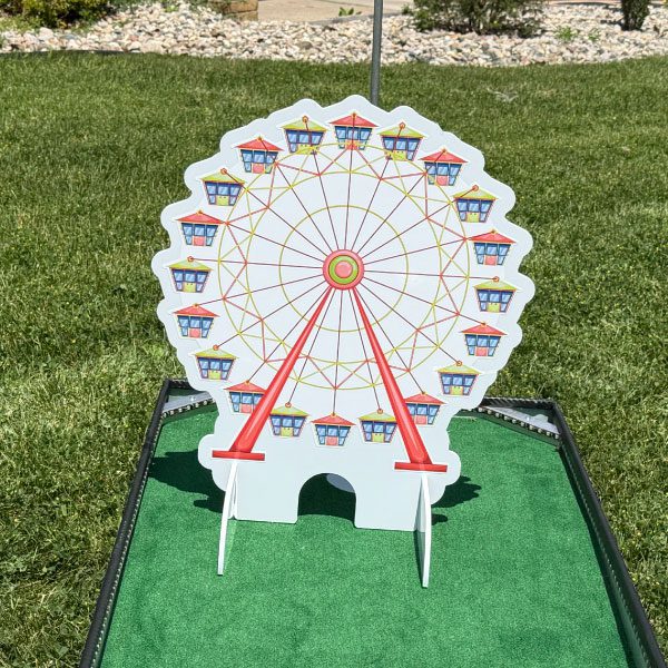 carnival fun figures portable mini golf mobile putt putt 5