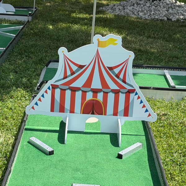 carnival fun figures portable mini golf mobile putt putt 6
