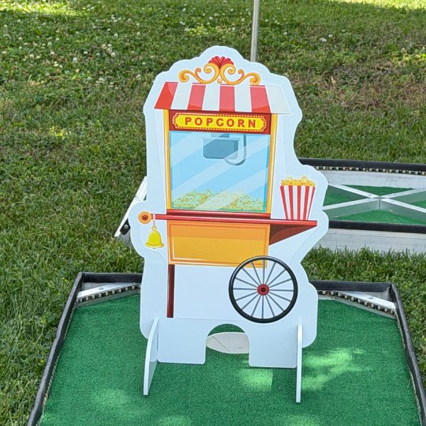 carnival fun figures portable mini golf mobile putt putt 8