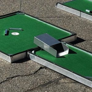 crossover tunnel straight mini golf obstacle portable mini golf mobile putt putt 202