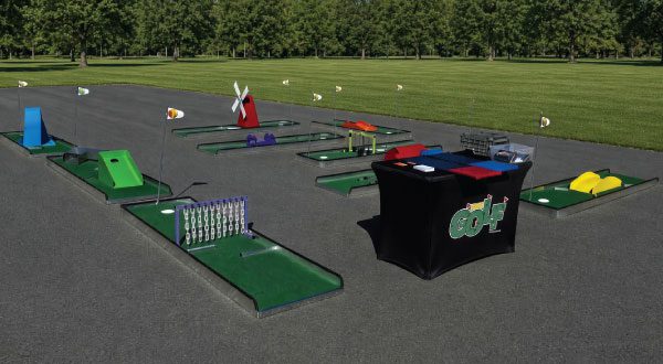 xpress portable mini golf mobile miniature putt putt 1001