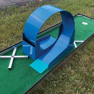 Loop aluminum obstacle portable mini golf mobile putt putt 200