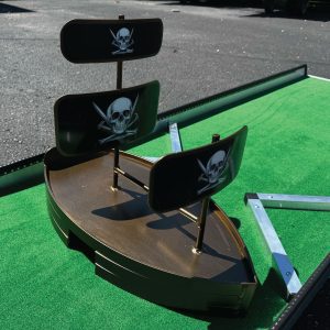 pirate ship mini golf obstacle portable mini golf mobile putt putt 201