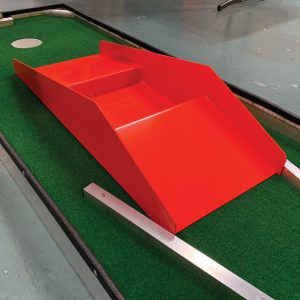 ramp jump mini golf obstacle portable mini golf mobile putt putt 202