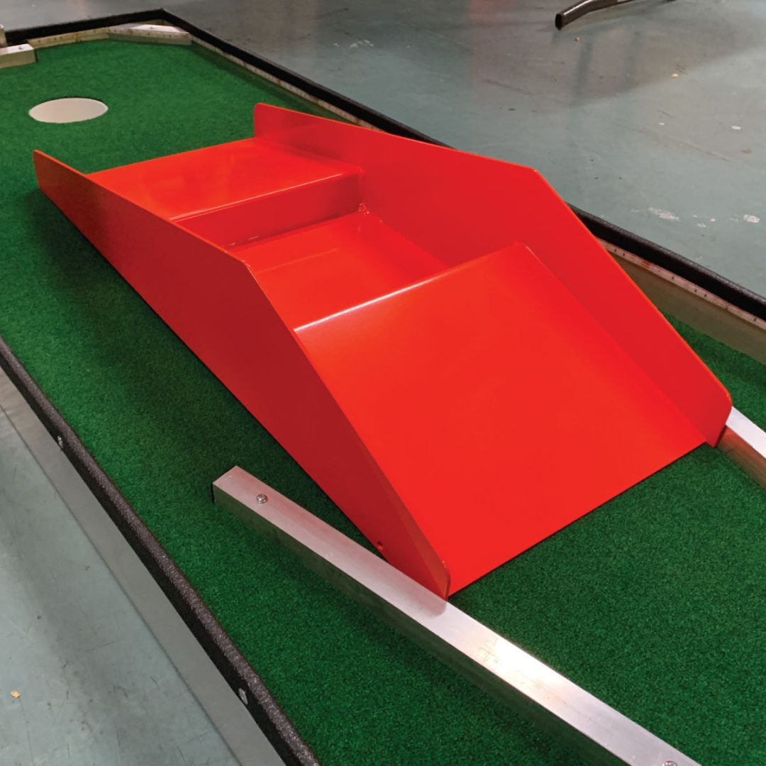 ramp jump mini golf obstacle portable mini golf mobile putt putt 202