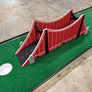 suspension bridge portable mini golf mobile miniature putt putt 101