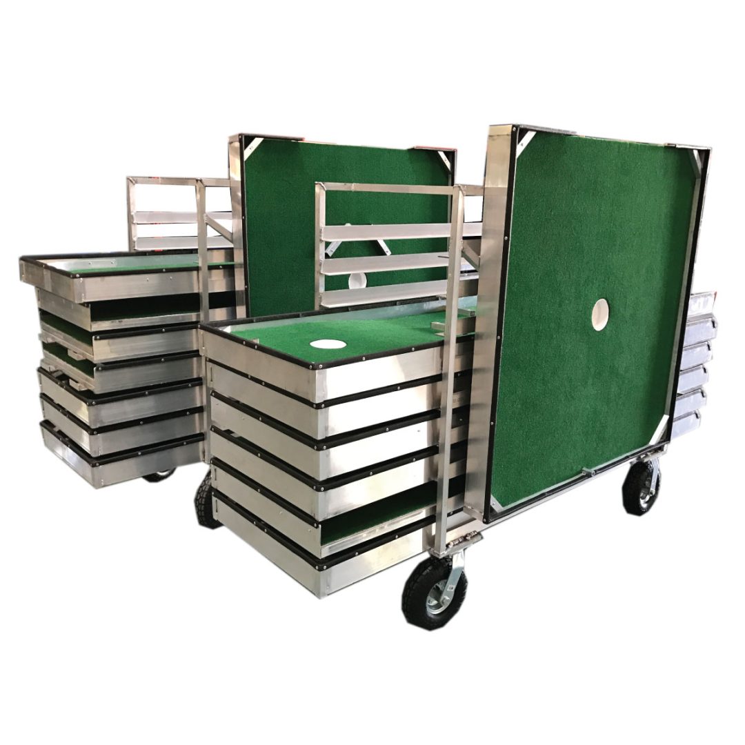 9 hole crossover classic premium portable mini golf cart 2