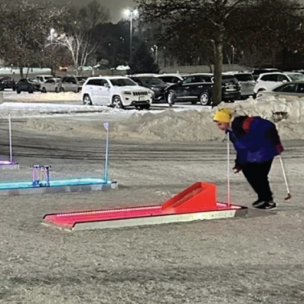 All Weather Snow Rain portable mini golf, mobile mini golf 25